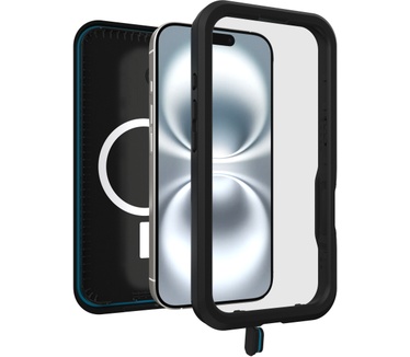 Otterbox Apple iPhone 16 Frē Series PC Back Cover Magnetisch (iPhone 16) Zwart