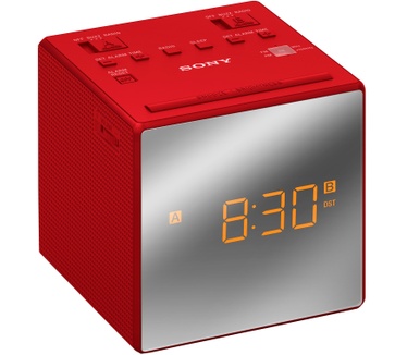Sony ICF-C1T Rood