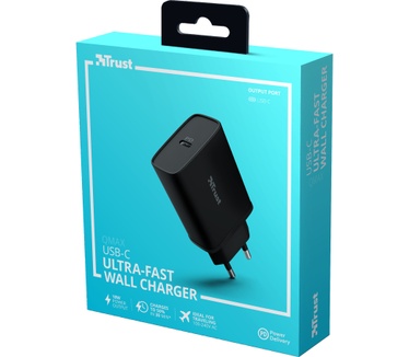 Trust Qmax 18W Ultra-Fast USB-C Wall Charger with PD