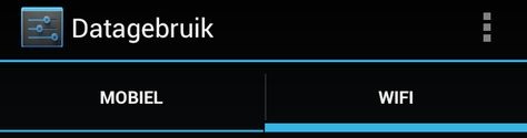 Nieuwe balk voor tabbladen in Android 4.0 Nieuwe balk voor tabbladen in Android 4.0