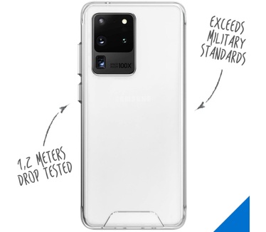 Accezz Xtreme Impact Backcover Samsung Galaxy S20 Ultra (Galaxy S20 Ultra) Transparant