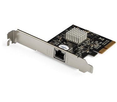 Startech.com 5G PCIe Netwerk Adapter Kaart, NBASE-T & 5GBASE-T 2.5BASE-T PCI Express Netwerk Interface Adapter, 5GbE/2.5GbE/1GbE Multi Gigabit Ethernet Workstation NIC, 4 Speed LAN Kaart