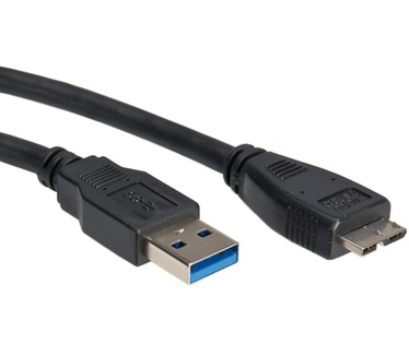 Roline USB 3.0 kabel, type, A M - Micro B M 0,15m