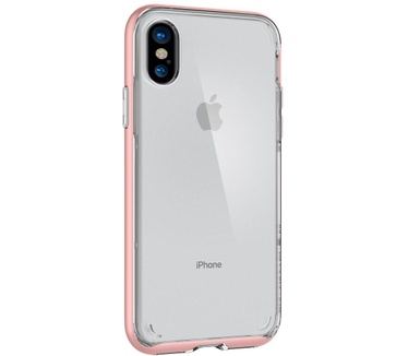 Spigen Apple iPhone X Hoesje Neo Hybrid Crystal  Rosé Goud