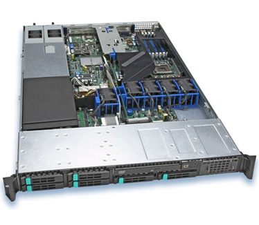 Intel SR1550AL (1U, 650W, Zwart)