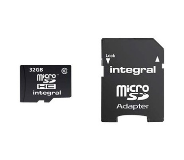 Integral UltimaPro microSDHC 32GB Class 10 + SD adapter