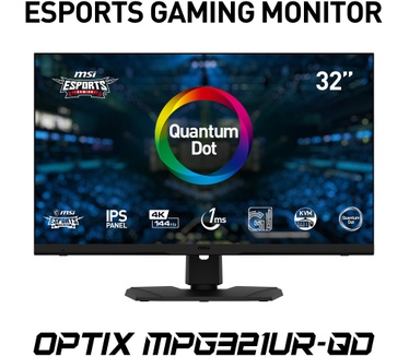 MSI Optix MPG321URDE QD Zwart