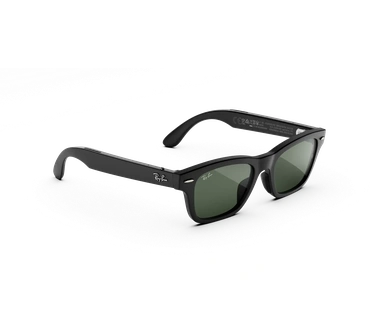 Meta Ray-Ban Audio Burbank, Mat Zwart, Transitions Grafietgroen