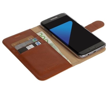 Krusell Ekero Wallet Samsung Galaxy S7 Edge Bruin