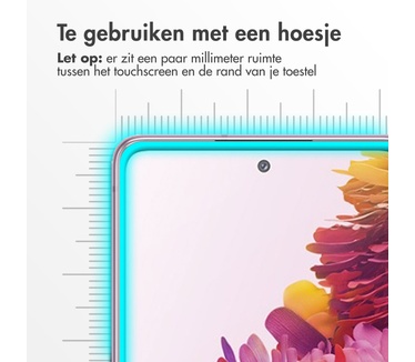 Accezz Gehard Glas Screenprotector 2-pack Samsung Galaxy S20 FE