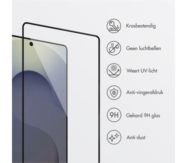 Accezz glas screenprotector met anti-dust applicator