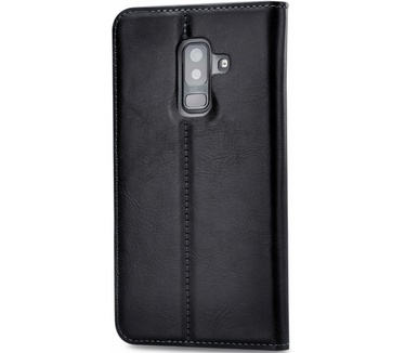 Mobilize Premium BookCase Samsung Galaxy A6 Plus (2018) - Zwart  Zwart