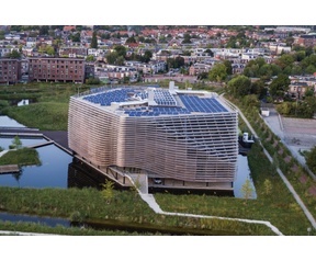 Wetsus Centre of Excellence for Sustainable Water Technology, Leeuwarden. Bron: Wetsus