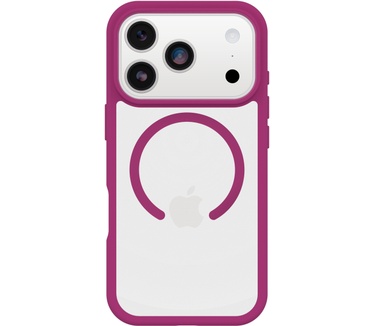 Otterbox React MagSafe Apple iPhone 17 Pro Rose Crystal - clear/pink