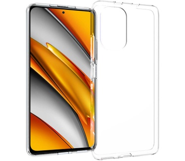 Accezz Clear Backcover Xiaomi Poco F3 - Transparant