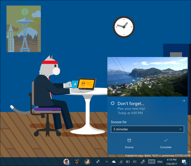 Windows 10 notifications