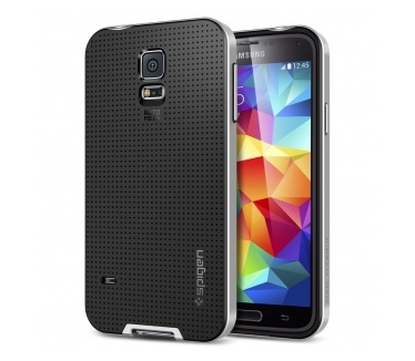 Spigen Case Neo Hybrid Samsung Galaxy S5 (satin silver) SGP10771