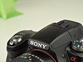 Sony A55V flitser down