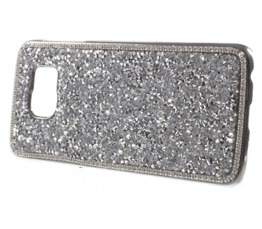 Kees Glamour Hardcover Hoesje Samsung Galaxy S6 - Zilver