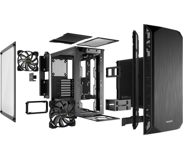 be quiet! Pure Base 500 Window Black