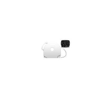 Cubify CubePro 3D filament zwart (PLA)