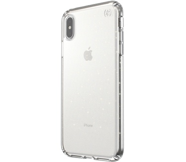 Speck Presidio Clear + Glitter iPhone XS Max (iPhone XS Max) Transparant