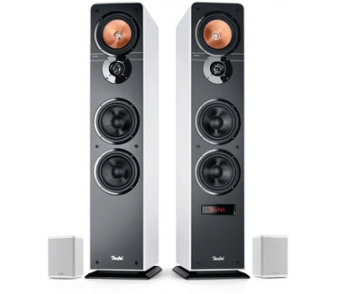 Teufel Ultima 40 Active Mk3/MK2 Surround "4.0-Set" Wit