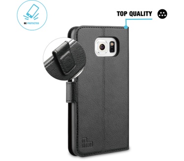BeHello Samsung Galaxy S7 Wallet Case Black