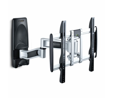 Startech.com Support Mural TV Articulé - Support Mural VESA, Support TV de 26 à 65 Pouces - Accroche TV Murale Rétractable à Profil Bas - Fixation Murale TV d'angle Ajustable (TV-WALL-MOUNT-65FS)