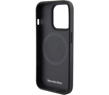 Mercedes-Benz Smooth Back Case - iPhone 15 Pro Max (6.7") - Blauw Blauw