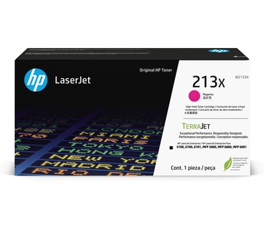 HP 213X originele high-capacity LaserJet-tonercartridge, magenta