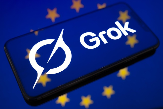 Grok Europa stock. Bron: NurPhoto/Getty Images