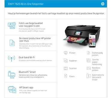 HP Envy 7830 All-in-One fotoprinter