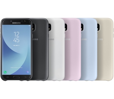Samsung Galaxy J7 (2017) Dual Layer Cover (Galaxy J7) Zwart