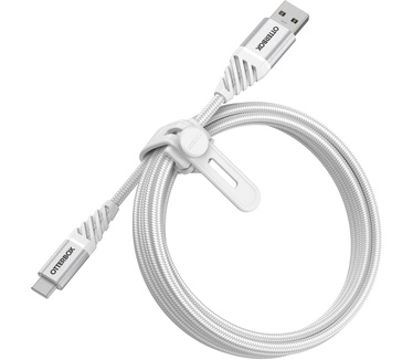 Otterbox Premium Cable USB A-C 2M, Cloud Sky White