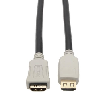 Tripp-Lite P569-010-2B-MF Beige, Zwart