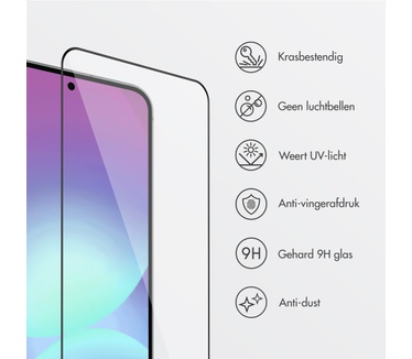 Accezz glas screenprotector met anti-dust applicator