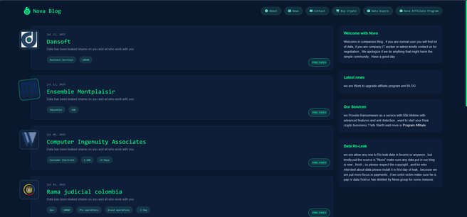 Nova Ransomware