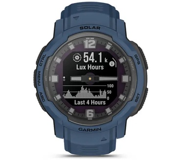 Garmin Instinct Crossover - Standard Edition Solar, Blauw