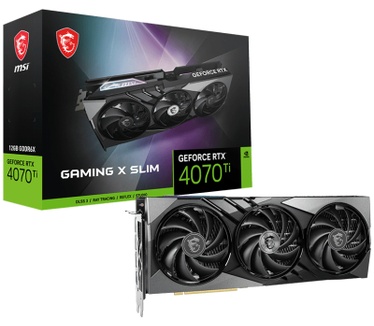 MSI GEFORCE RTX 4070 TI GAMING X SLIM 12G