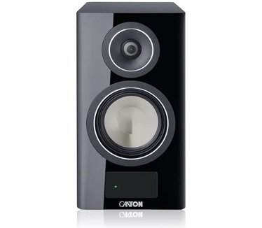 Canton Smart Townus 2 Actieve Boekenplank Luidsprekers 2x350W - Fineer Walnoot (Zwart)