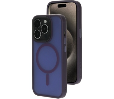 Mobiparts Hardcover Apple iPhone 15 Pro Satin Purple (Magsafe Compatible)