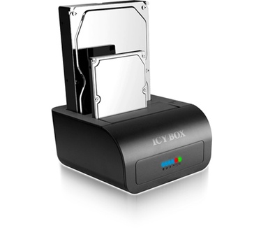 Raidsonic 2bay Docking- and Clone Station Zwart