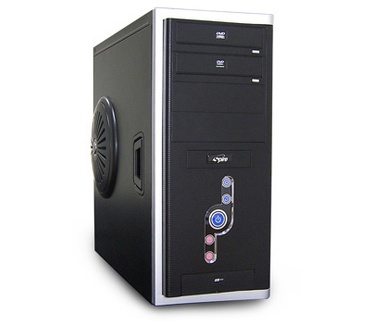 Spire Swirl SP-7062B (ATX,Geen PSU,Zwart)