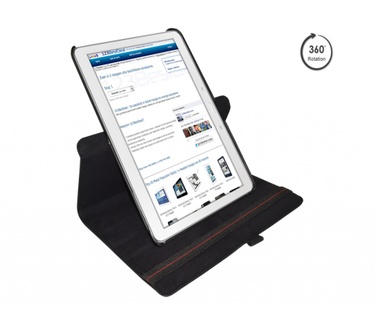 i12Cover 360° Rotary Case Samsung Galaxy TabPro 12.2 en NotePro 12.2 Zwart