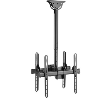 Techly Telescopic Universal Ceiling Support for 2 TV LED LCD 32-55" ICA-CPLB 944D