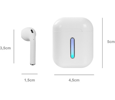 Sinji TWS Draadloze Oordopjes – Bluetooth – Geschikt voor Apple en Android (Groen, Mint, Roze, Wit, Zwart)