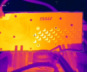 MSI GTX 1060 warmtebeelden