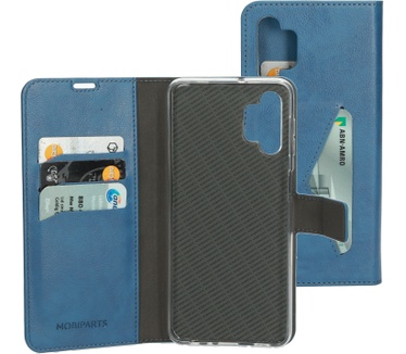 Mobiparts Classic Wallet Case Samsung Galaxy A32 5G (2021) Steel Blue (Galaxy A32 5G (2021)) Blauw