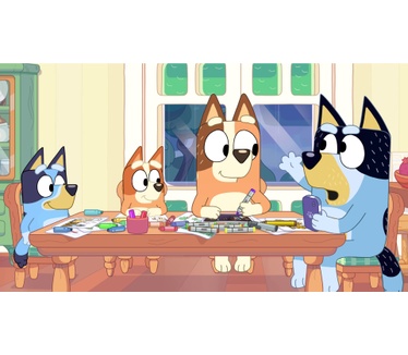 Bluey's Quest for the Gold Pen